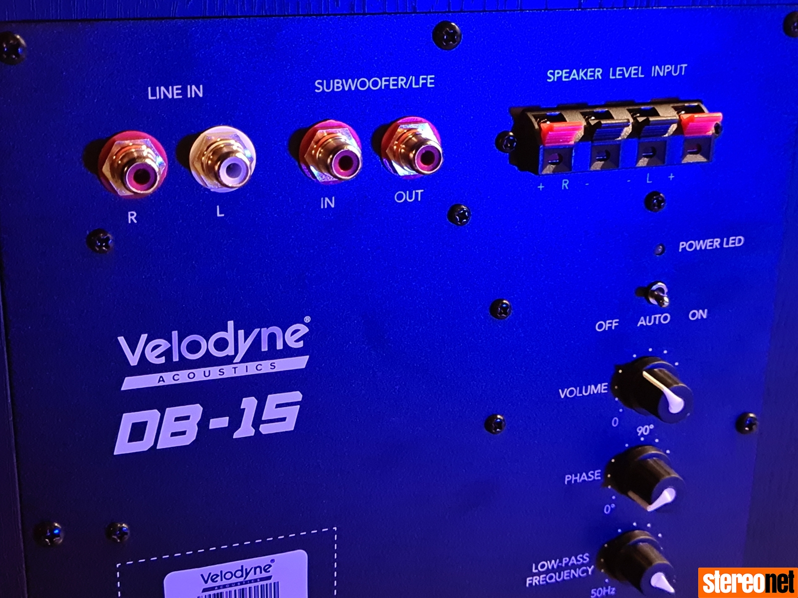 Velodyne Deep Blue DB-15 Review